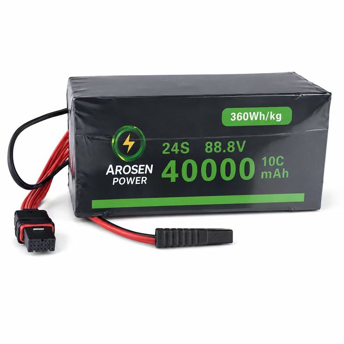 24S,88.8V,40000mah, 10C,360Wh/kg