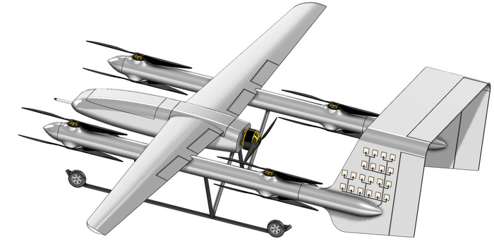 Antenna arrays for Aerial System (UAS) platforms