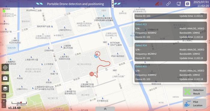 PL1-B Pro Portable Drone Locator