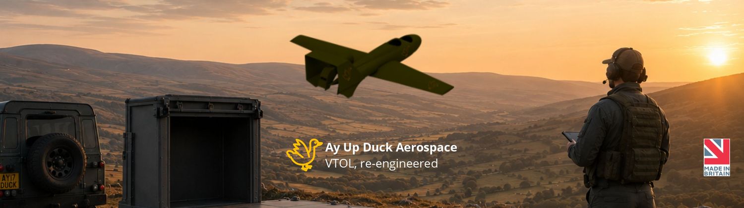 Cover image - Ay Up Duck Aerospace