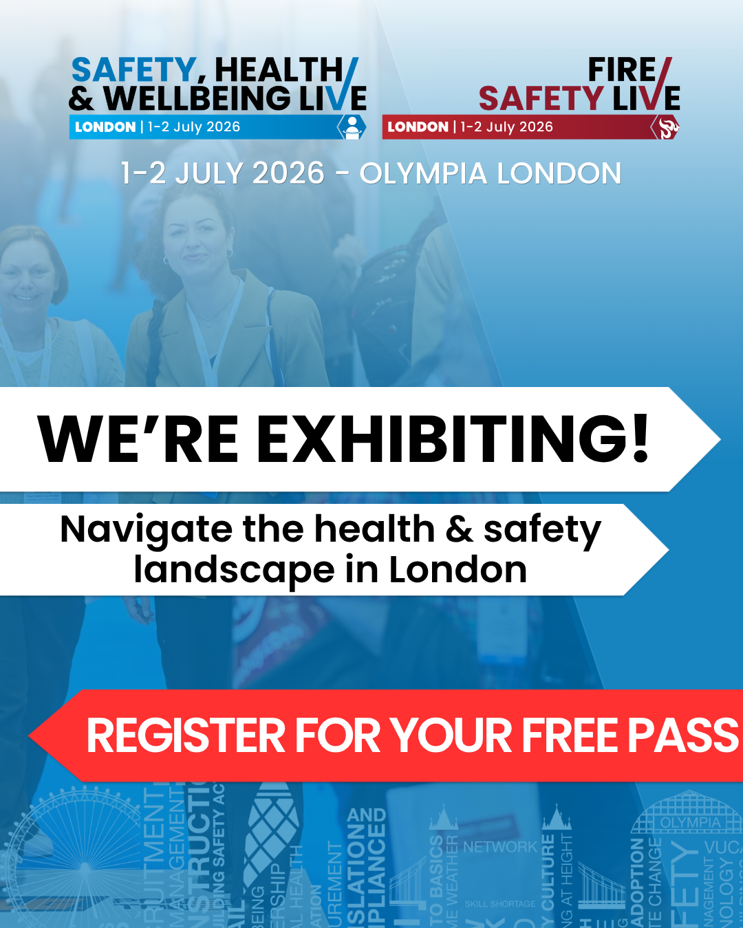 Exhibitor banners