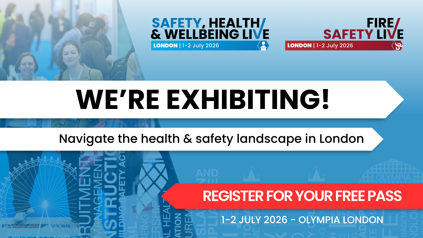 Exhibitor banners