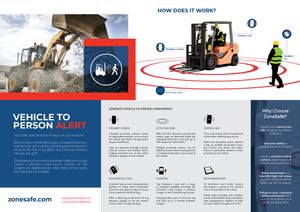 ZoneSafe Vehicle-to-Person Alert