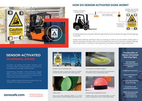 ZoneSafe Active Signage