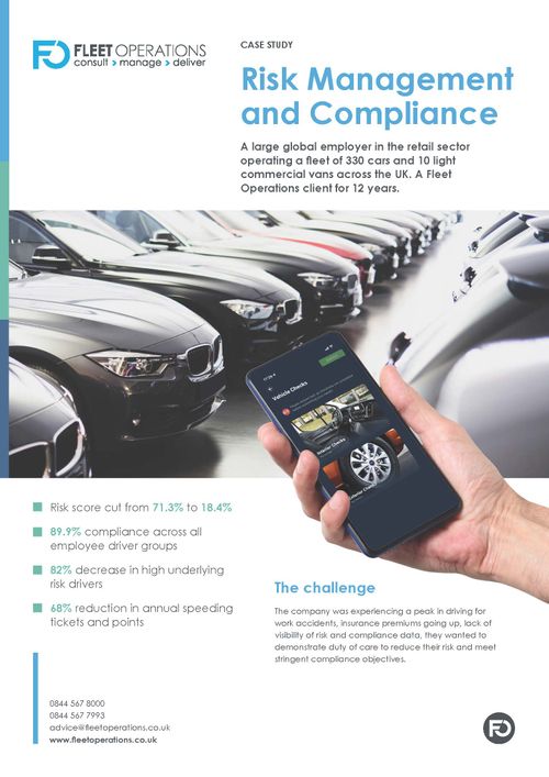 Risk Management Case Study