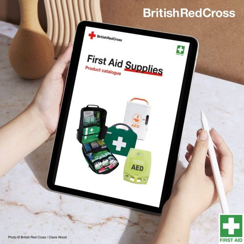 First aid supplies brochure 
