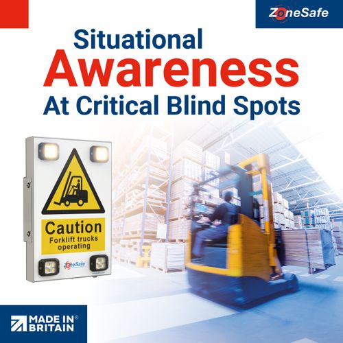 ZoneSafe Activated Warning Signs