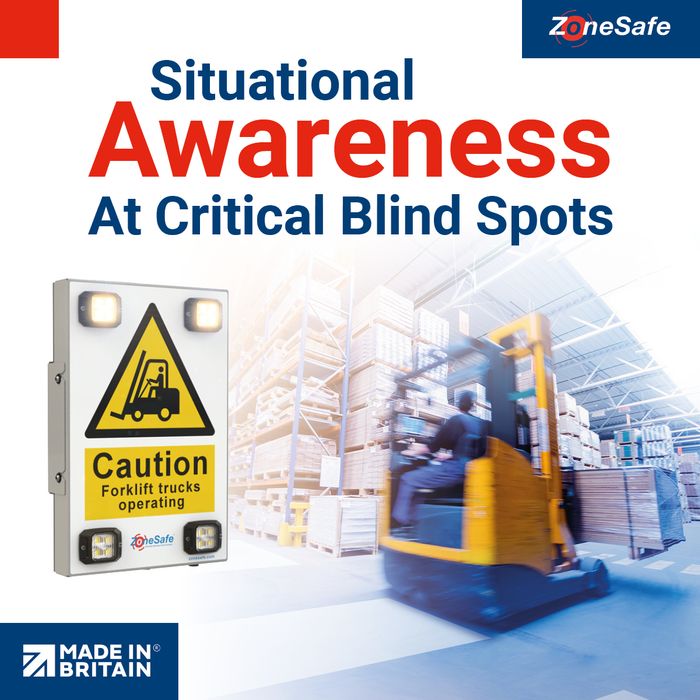 ZoneSafe Activated Warning Signs