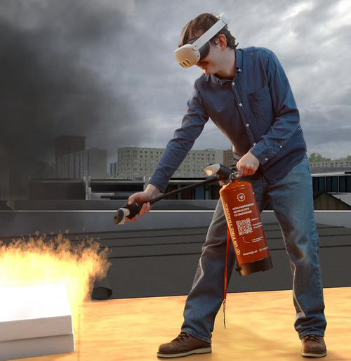 The VR Fire Trainer goes into AR/XR