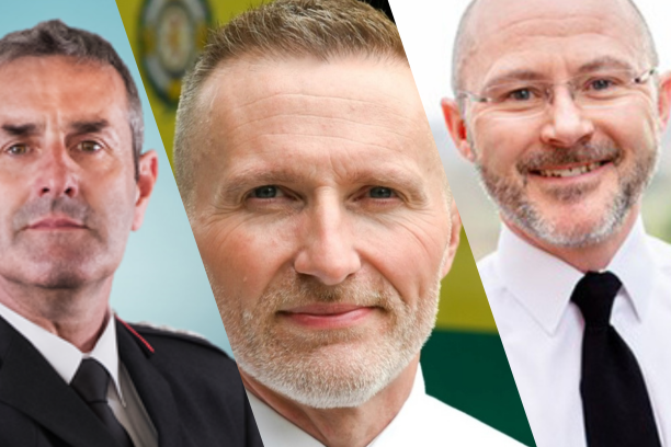 This senior panel brings together national leaders from across the Blue Light Services