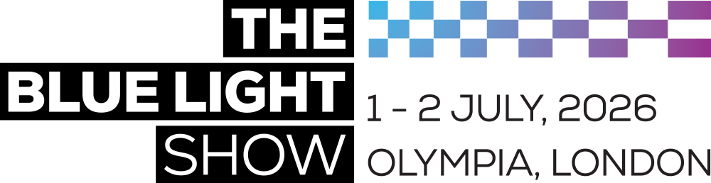 Blue Light Show Logo - light, logo, dates