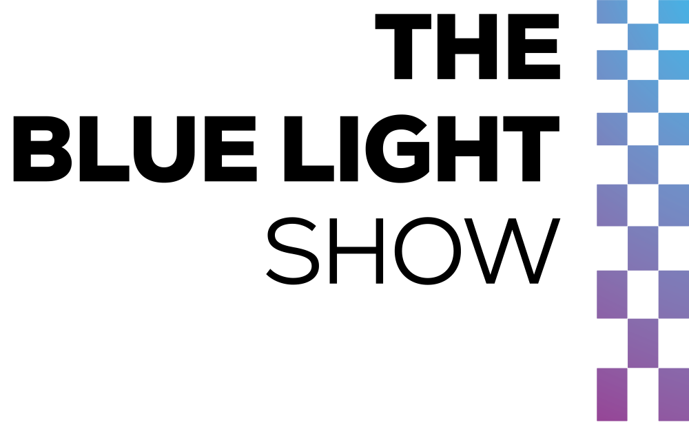 Blue Light Show Logo - _wo_Portrait