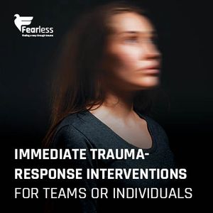 Traumatic incident at work?  INVEST IN YOUR ORGANISATIONAL RESILIENCE – IMMEDIATE INTERVENTIONS FOR TEAMS OR INDIVIDUALS