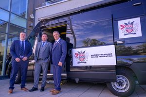 British Transport Police Federation brings welfare vehicle to Blue Light Show