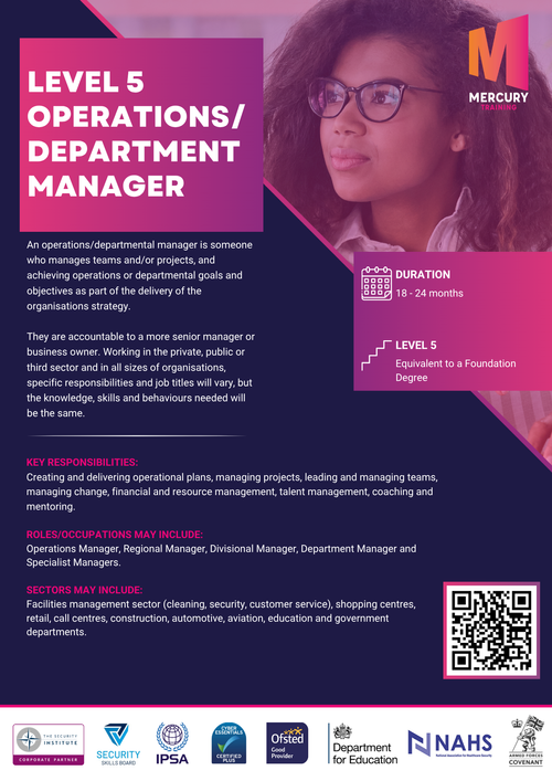 Level 5 Operations Manager