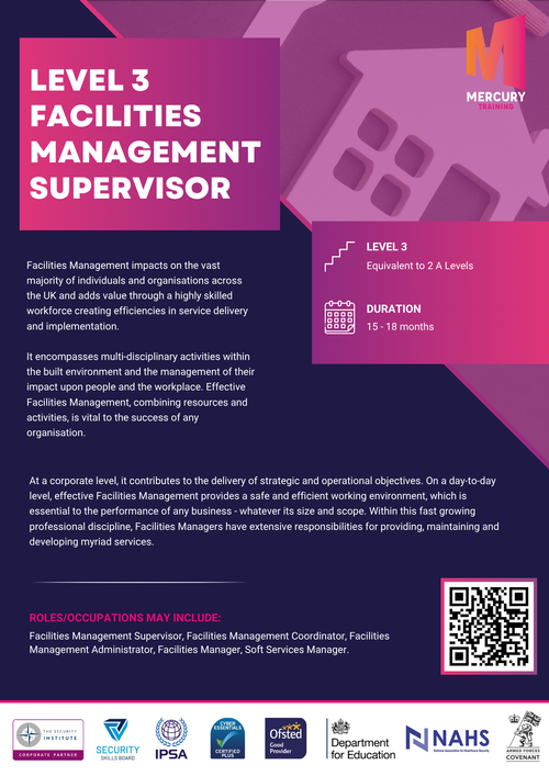 Level 3 Facilities Management Supervisor