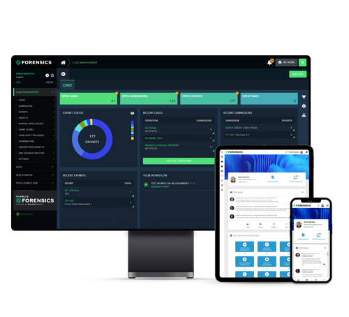 NIMBUS Forensics for Case & Quality Management