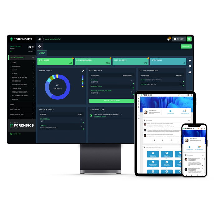 NIMBUS Forensics for Case & Quality Management