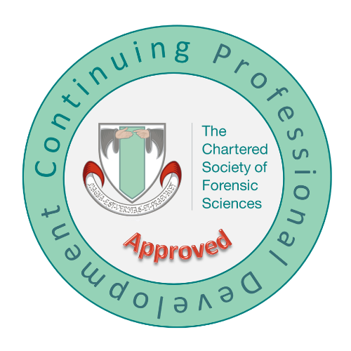This event is approved by The Chartered Society of Forensic Sciences for CPD Certification.