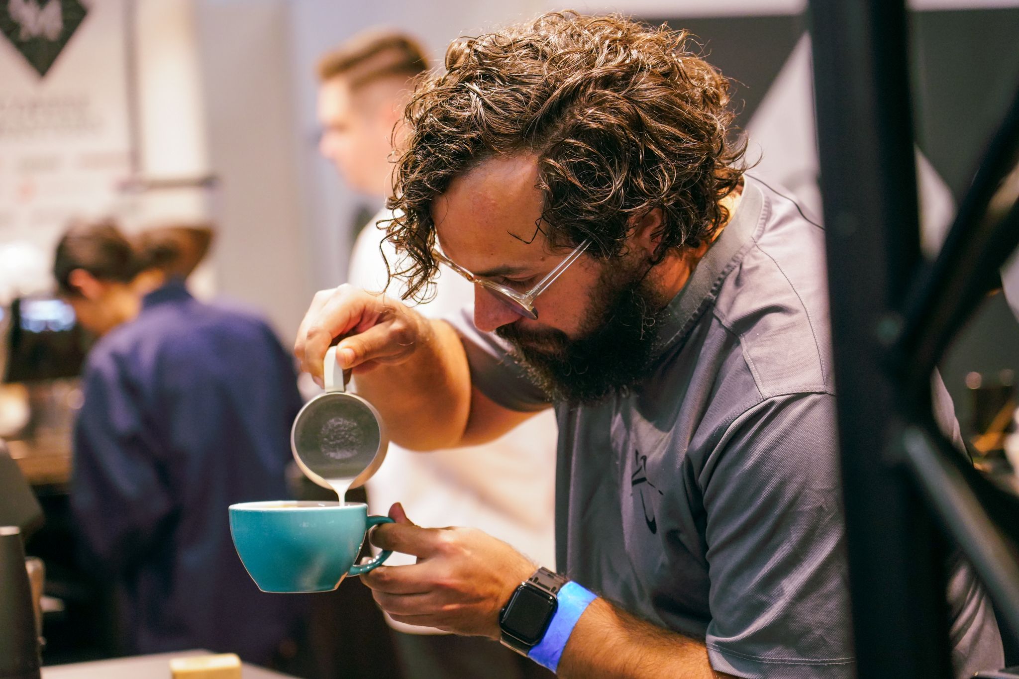 Image coffee pour