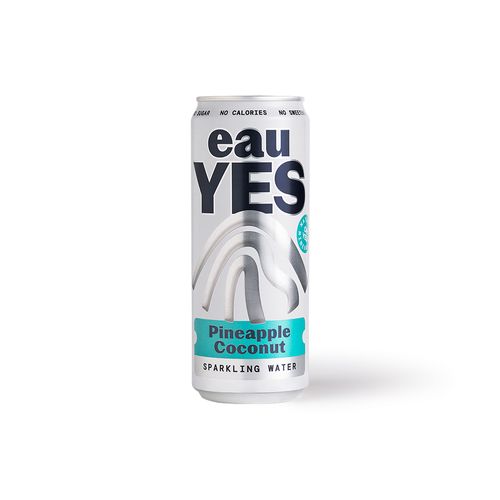 eauYES Pineapple Coconut Sparkling Mineral Water