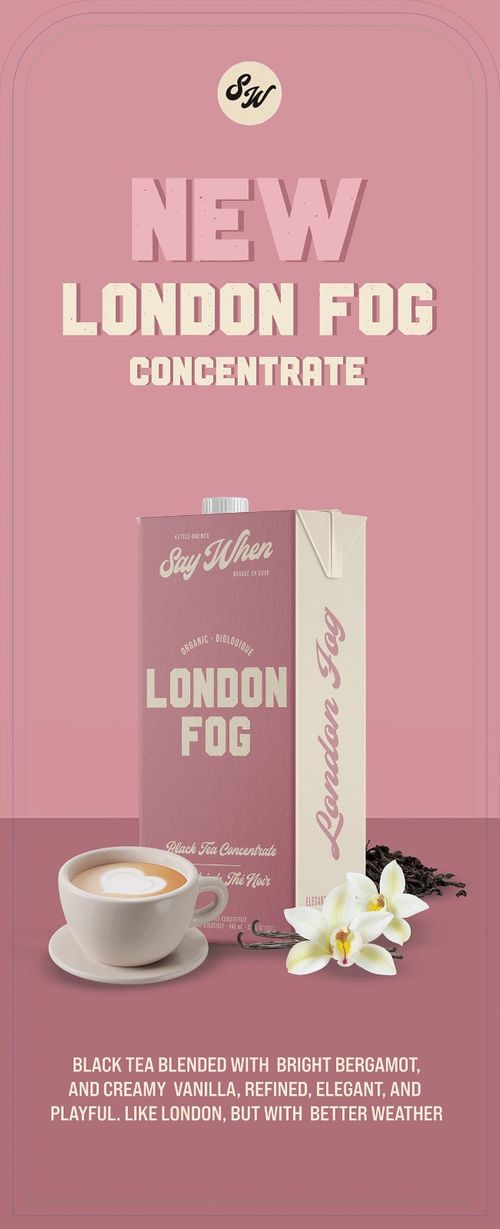 Organic London Fog concentrate