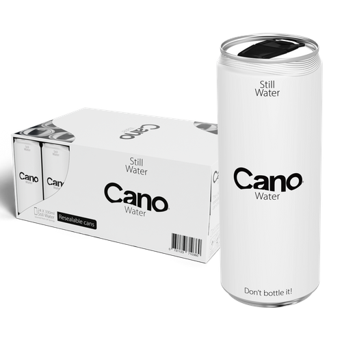 Still Cano Water 330ml Resealable Lid 
