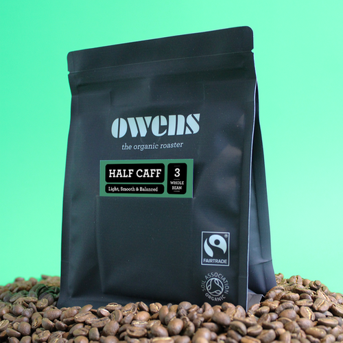 Half Caff - Organic, Fairtrade Specialty Coffee