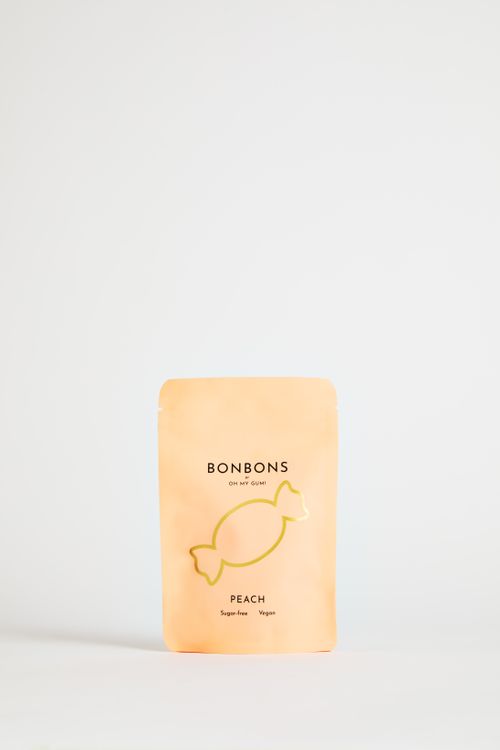 Bonbons by OH MY GUM! | Peach Flavour 32g x15 