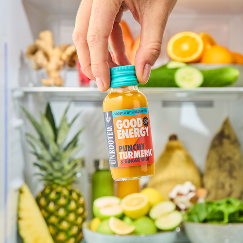 UNROOTED Punchy Turmeric, Ginger & Baobab Shot 60ml
