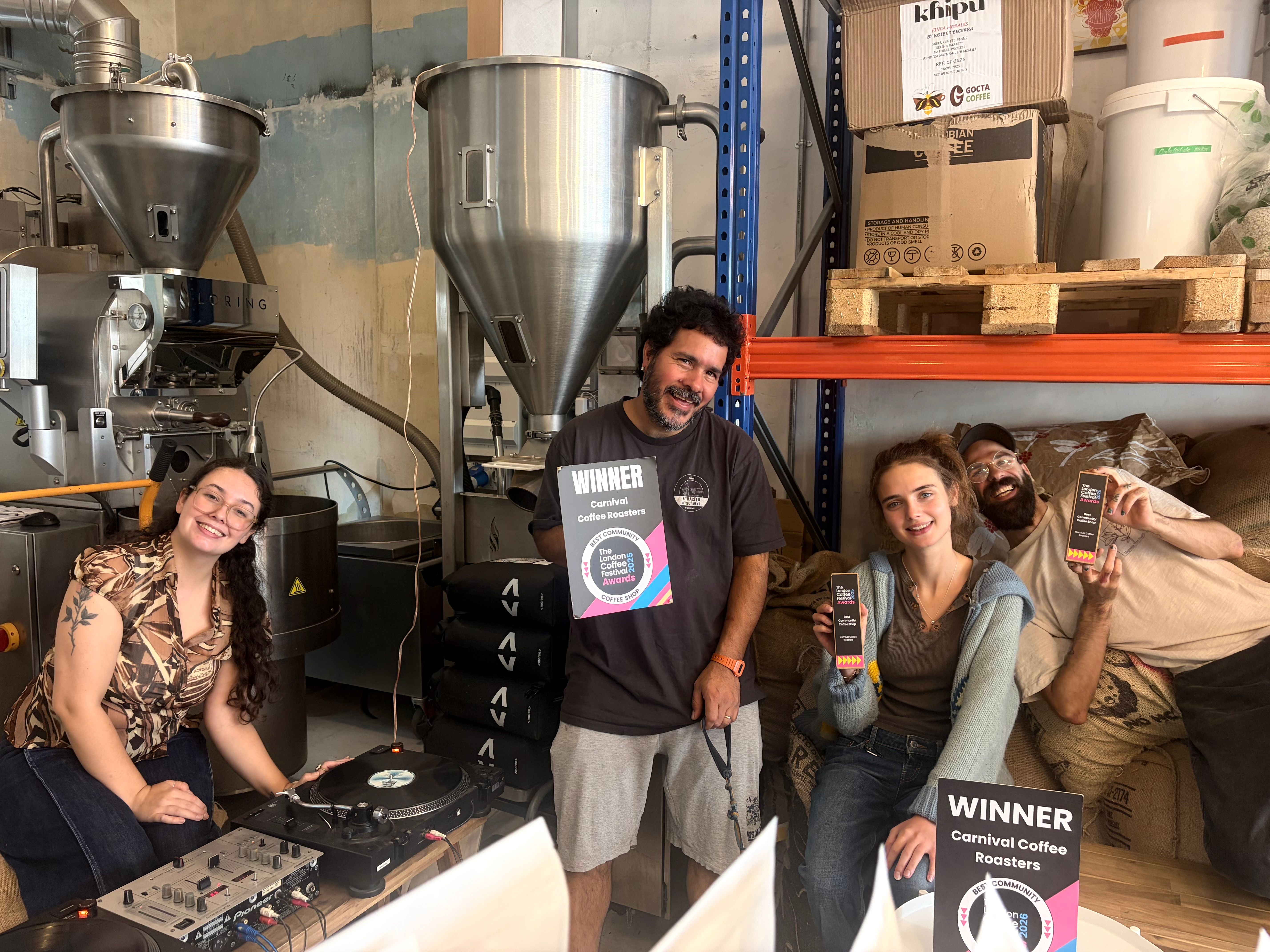 Carnival Coffee Roasters - Best Community Coffee Shop 2025 & 2026