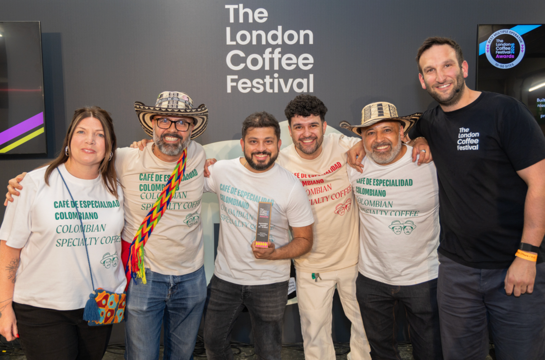 Hermanos Colombian Coffee Roasters - Best Independent Coffee Shop 2025, Best Multiple Operator (10 - 50 Sites) 2025 & 2026