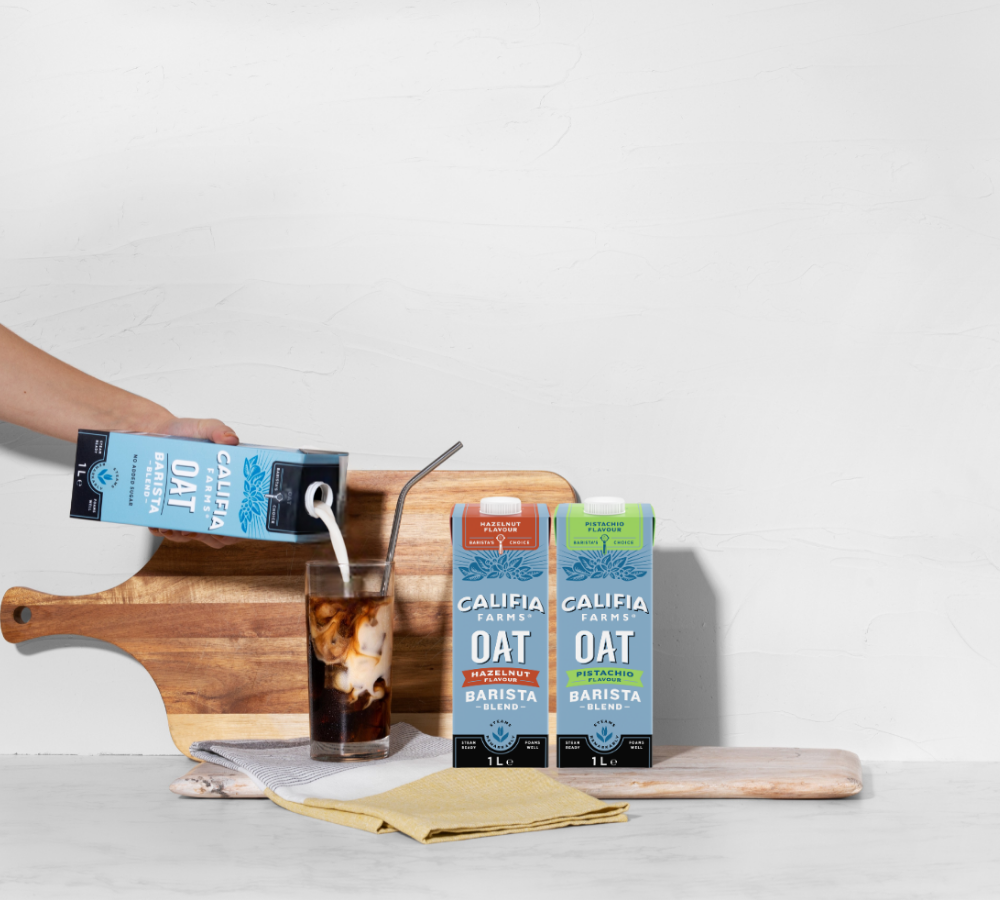 Califia Farms' Flavoured Barista Blends