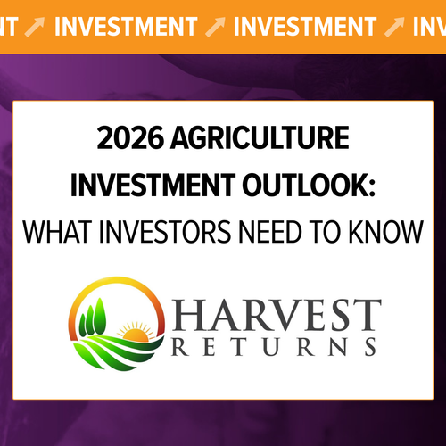2026 Agriculture Investment Outlook: Key Trends to Watch