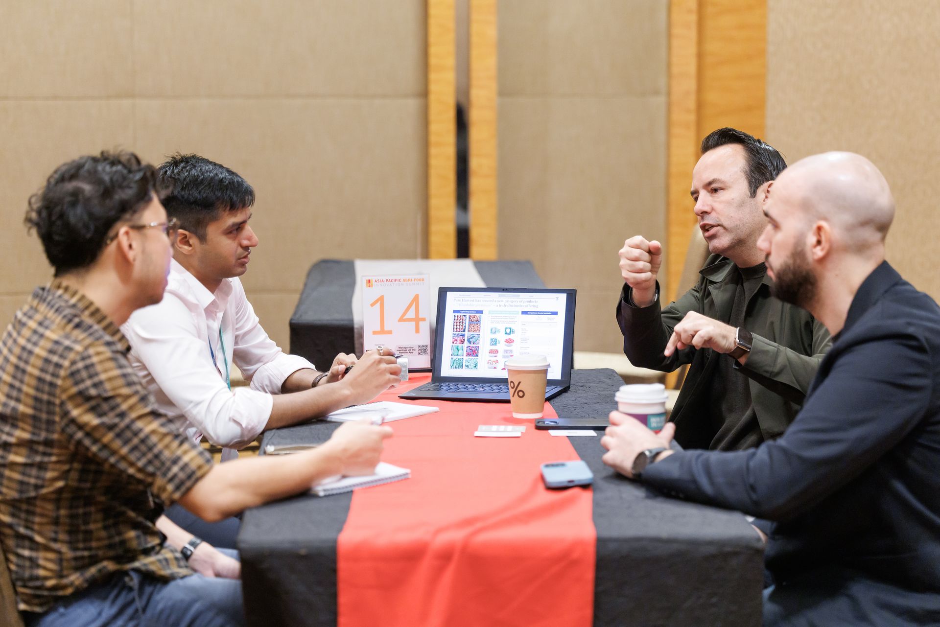 Personalised introductions to secure targeted in-person meetings with high-value targets.