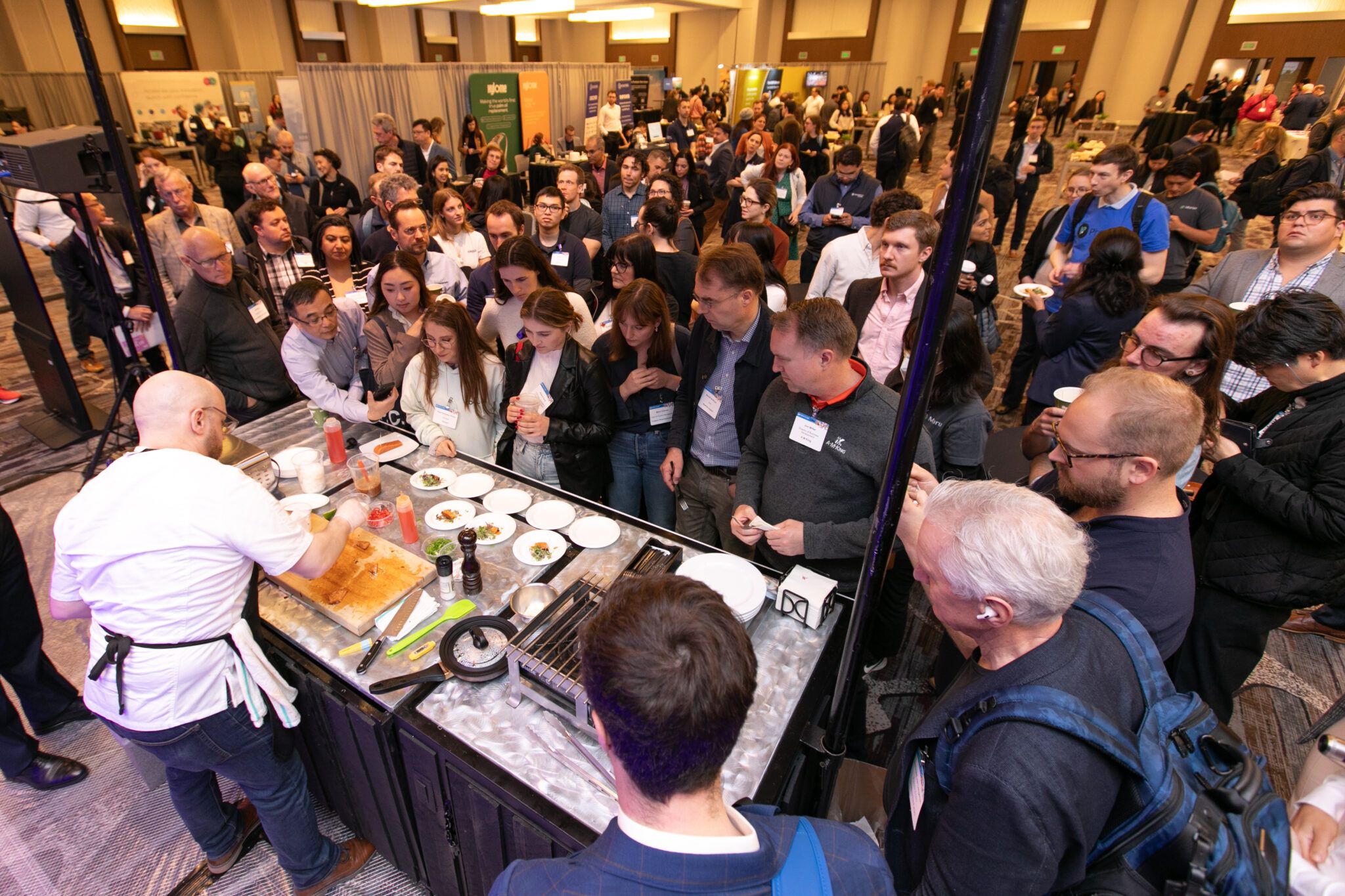 Live demo kitchen