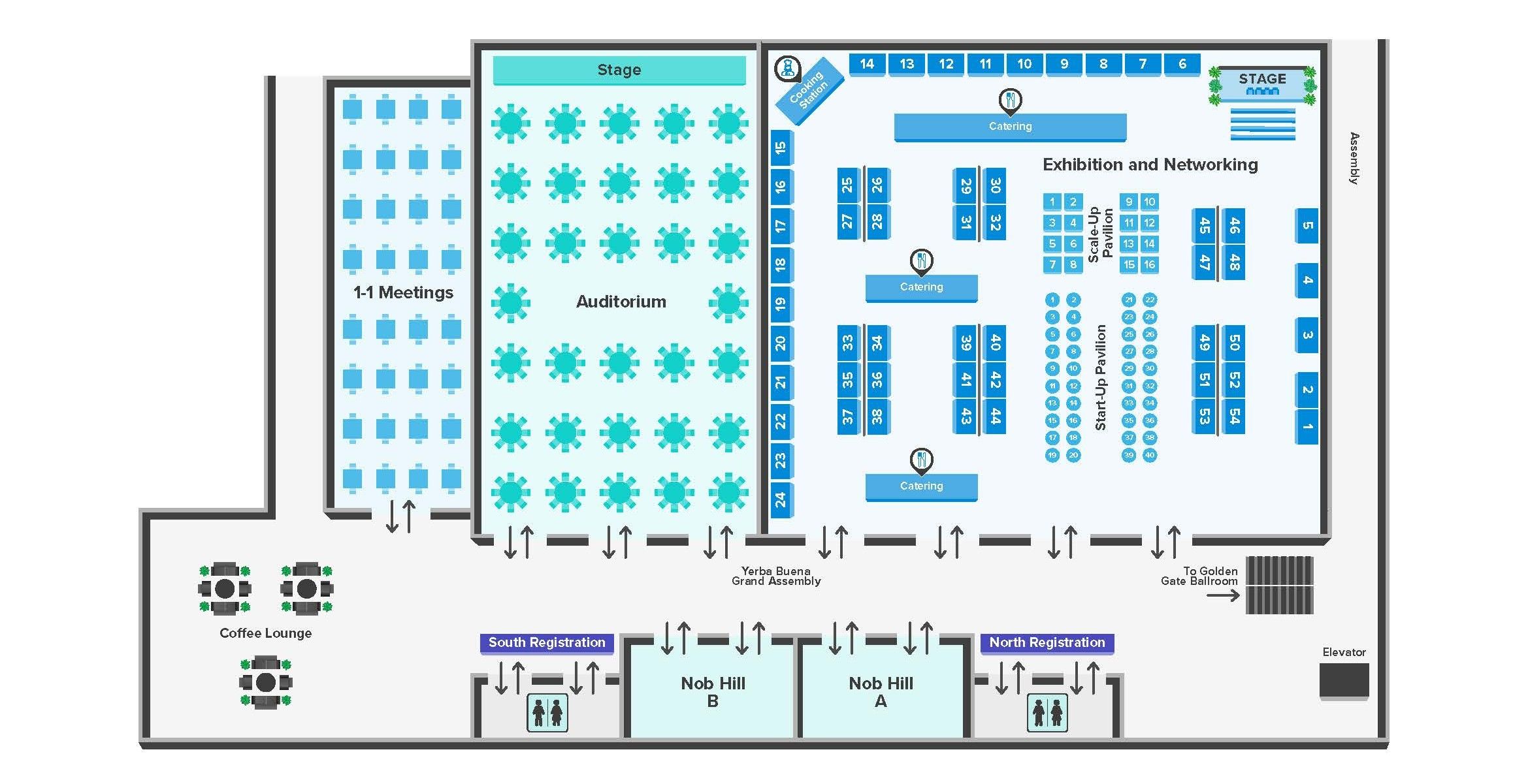 Future Food-Tech San Francisco Floorplan