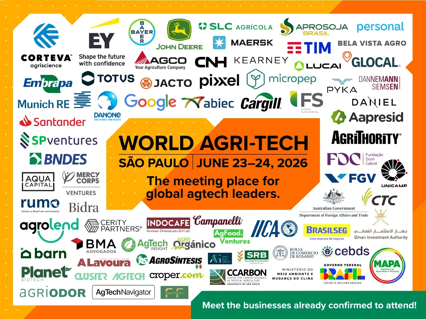 Whos' attending the World Agri-Tech South America Summit