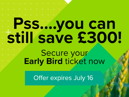 Save &pound;300 before July 16