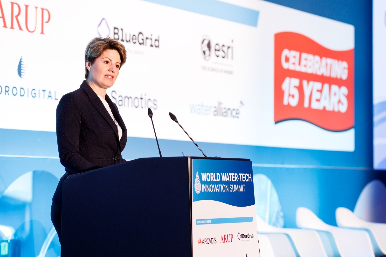 Minister Emma Hardy at World Water-Tech 2026